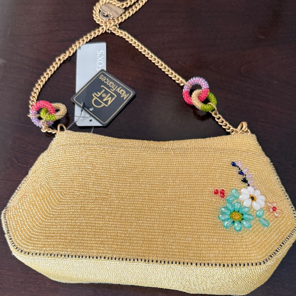 Mary Frances Beaded Butterfly Clutch - Multicolor - Picture 3 of 3